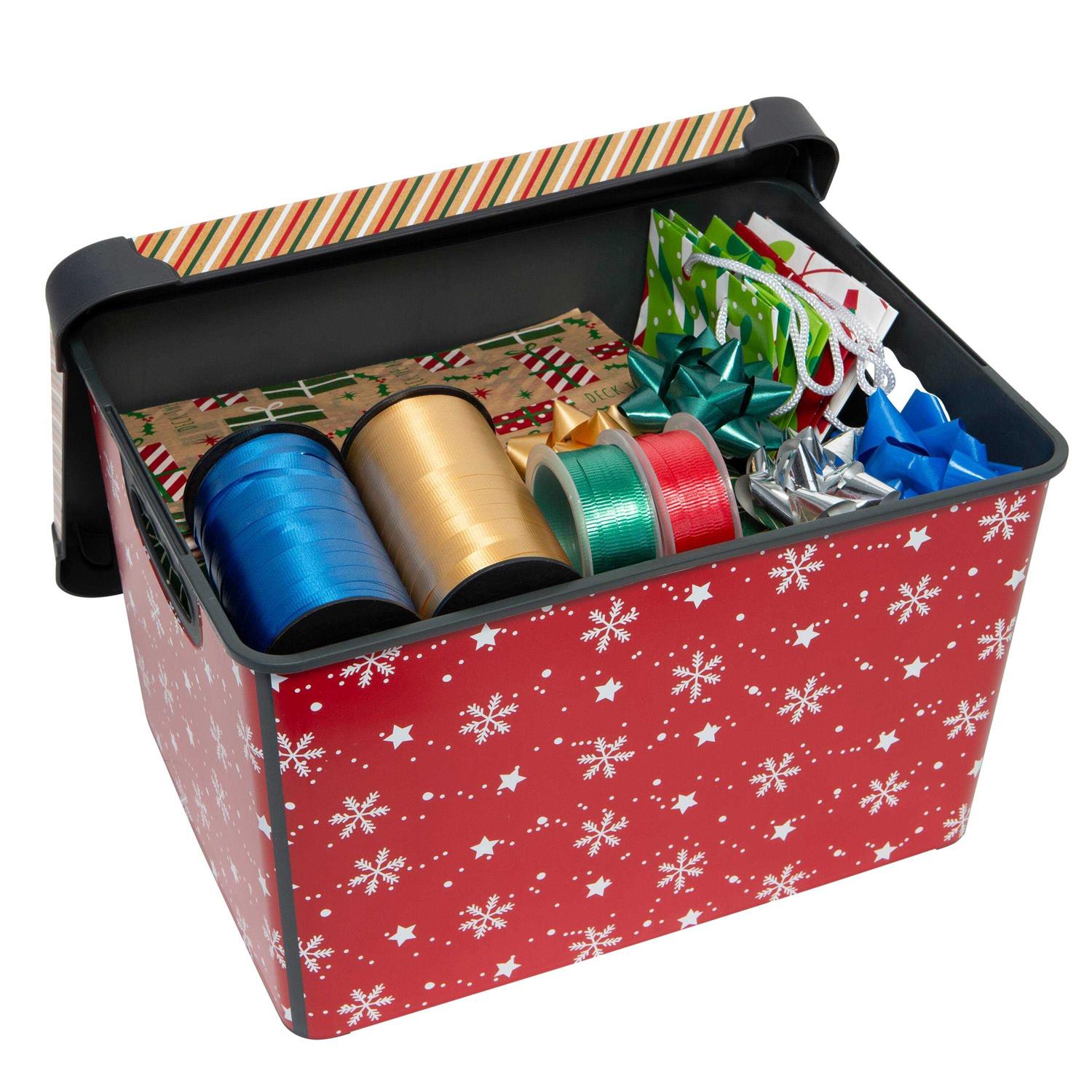 Simplify Santa Design Storage Tote Bin - Image 4