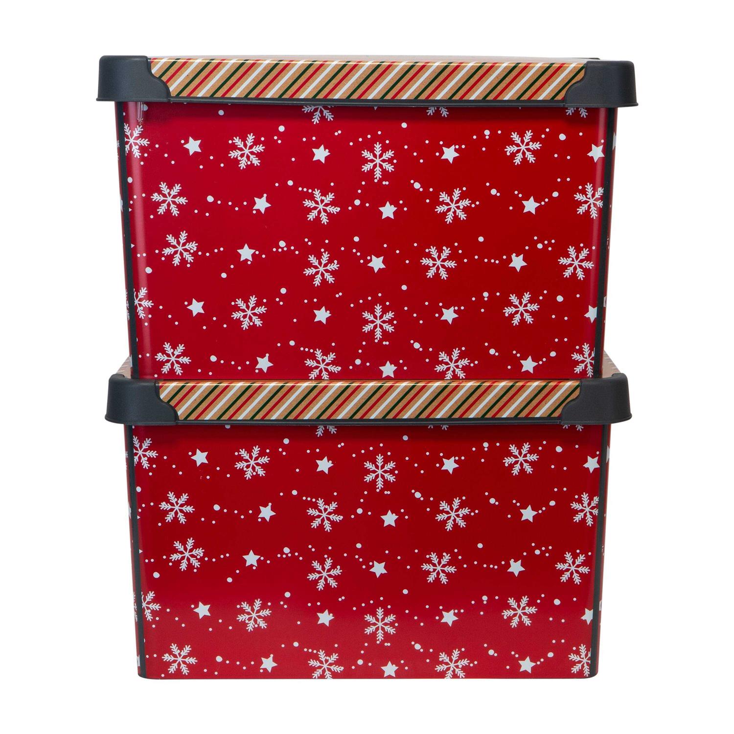 Simplify Santa Design Storage Tote Bin - Image 5