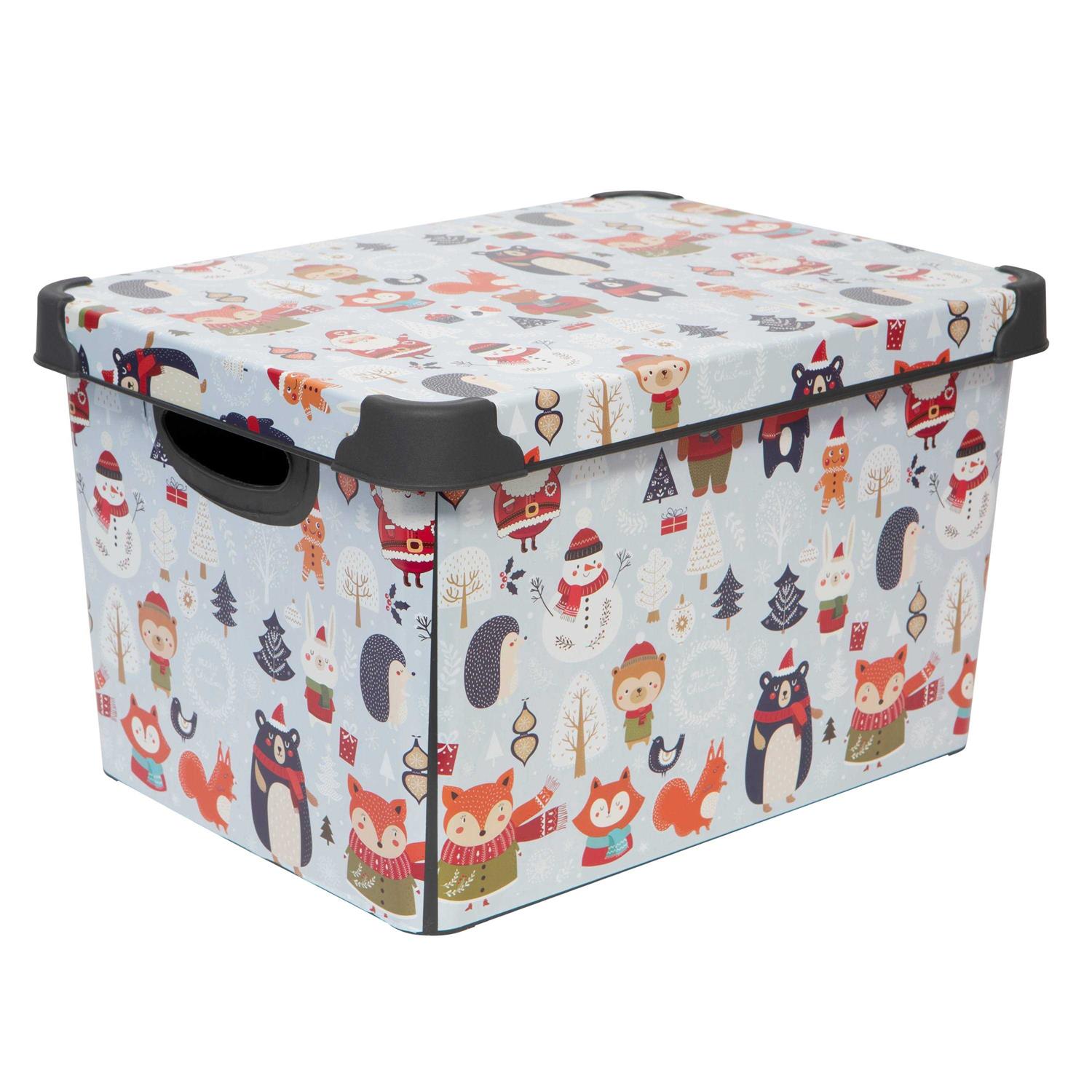 Simplify Santa Design Storage Tote Bin