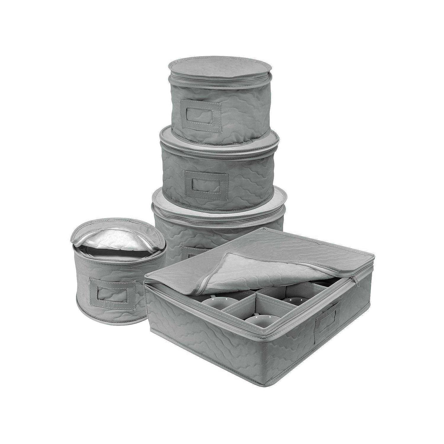 Sorbus Dinnerware Storage 5-Piece Set
