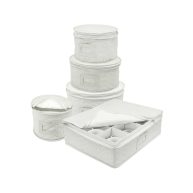 Sorbus Dinnerware Storage 5-Piece Set