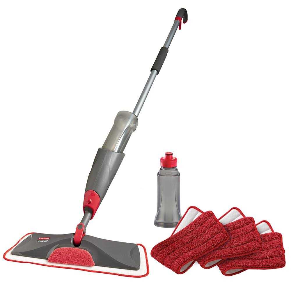 Rubbermaid Reveal Spray Microfiber Floor Mop Cleaning Kit