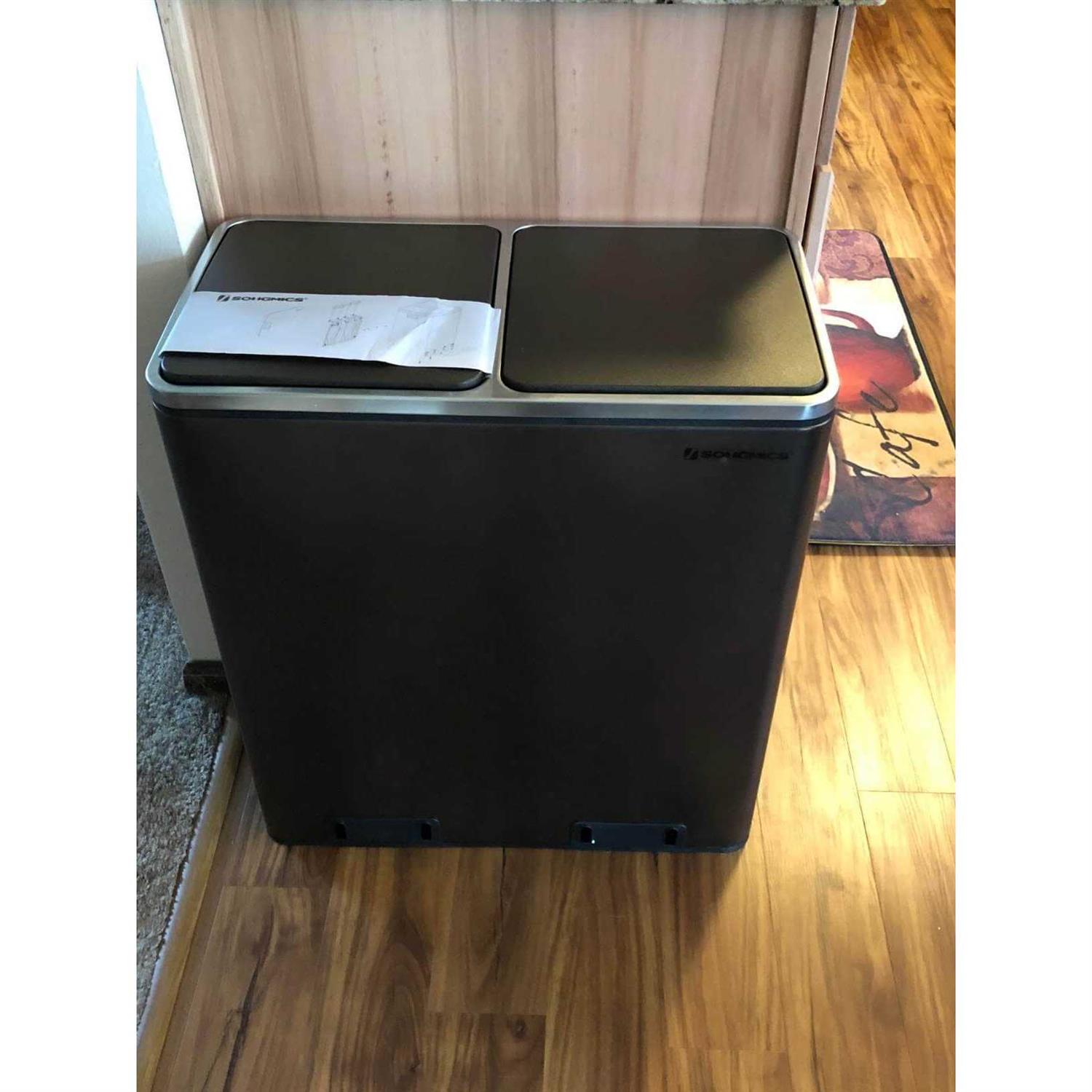 SONGMICS 2 x 30L Kitchen Trash Can - Image 4