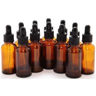 Vivaplex 12 Amber Glass Bottles