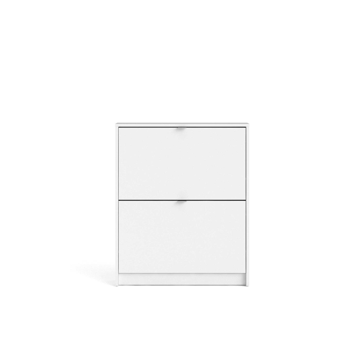 Tvilum Bright 2 Drawer Shoe Cabinet