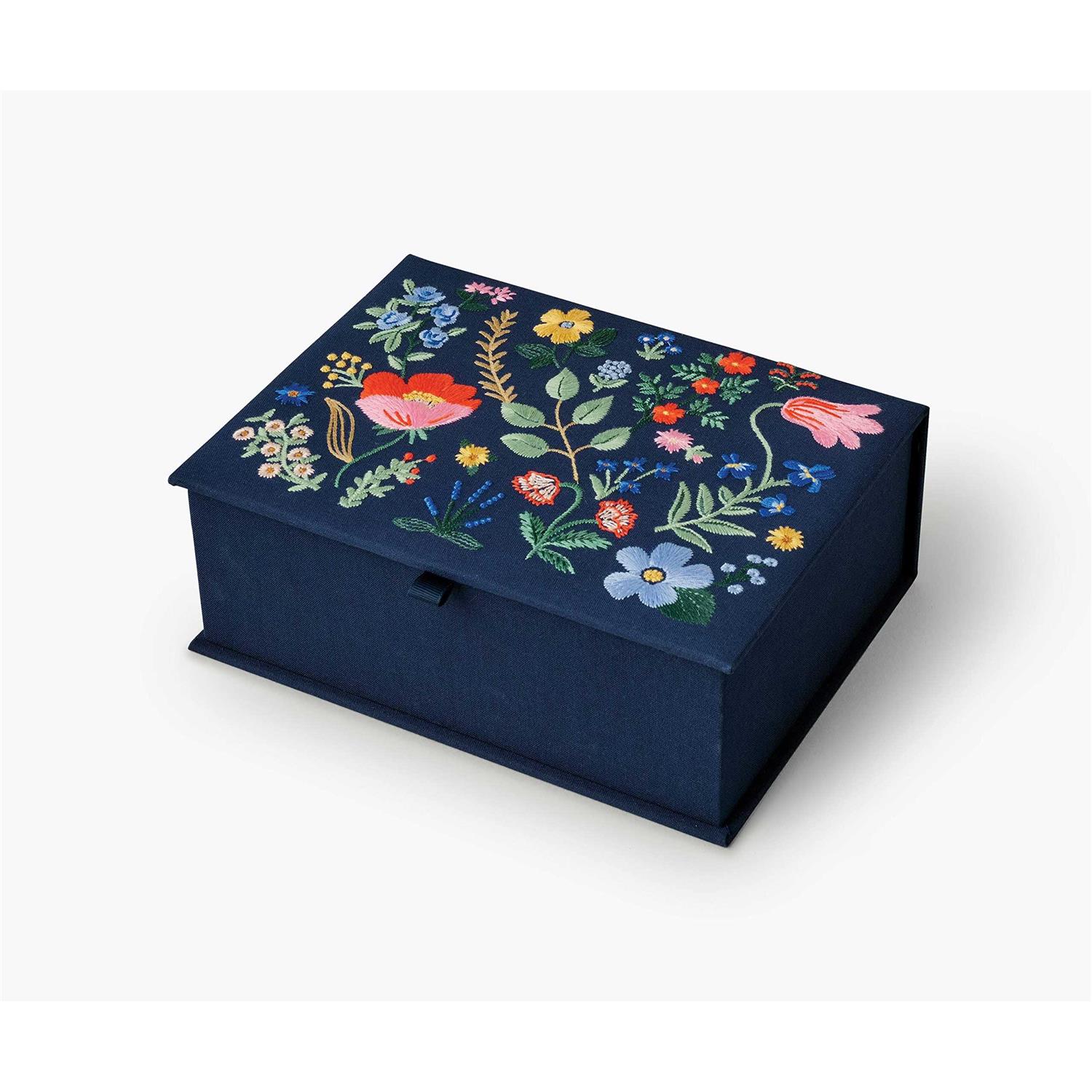Rifle Paper Co. Embroidered Keepsake Box