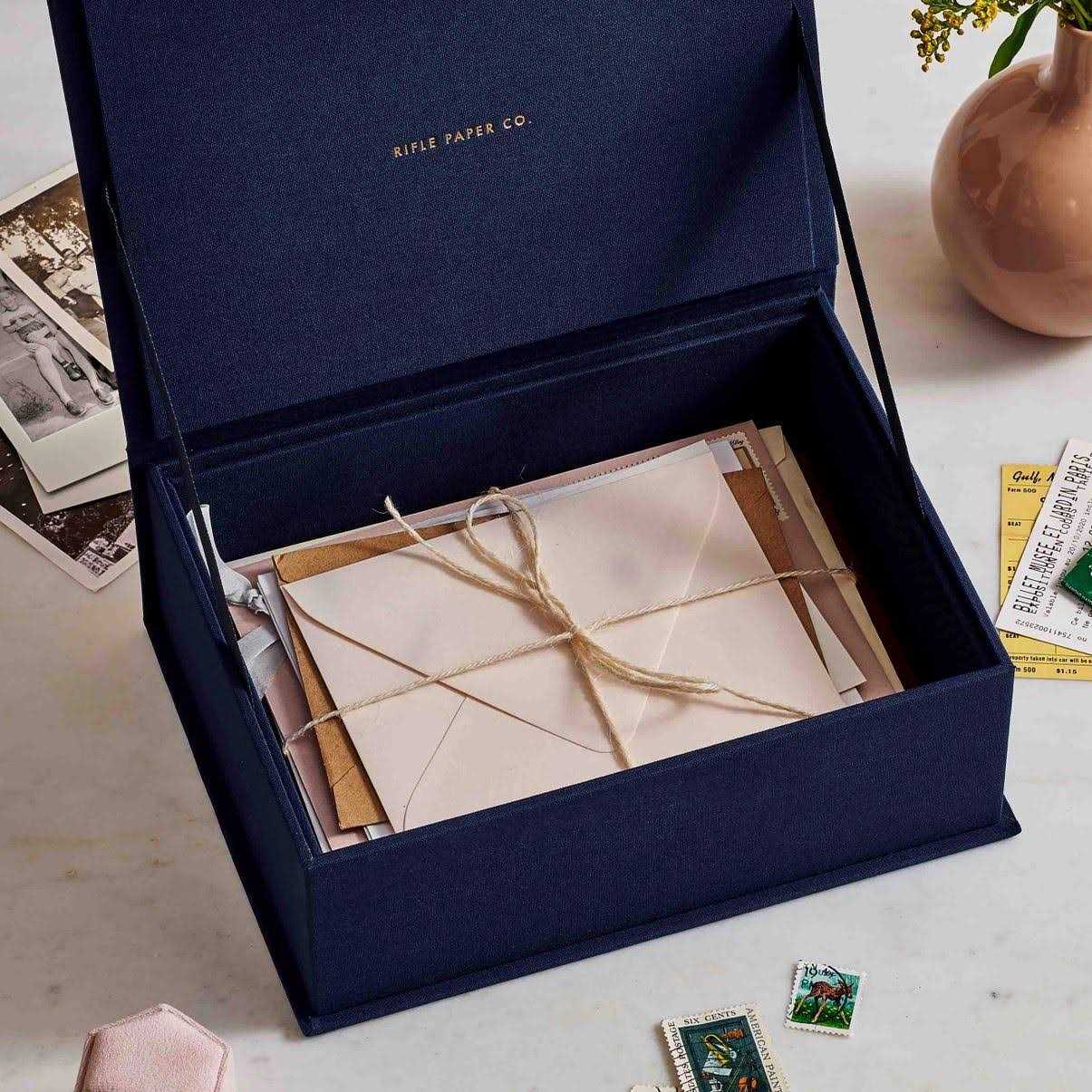 Rifle Paper Co. Embroidered Keepsake Box - Image 2