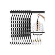 Space Saving Hangers, 10PCS Magic Hangers, 5 Holes Sturdy Plastic Hanger Clothes Organizer, Closet Organizers and Storage