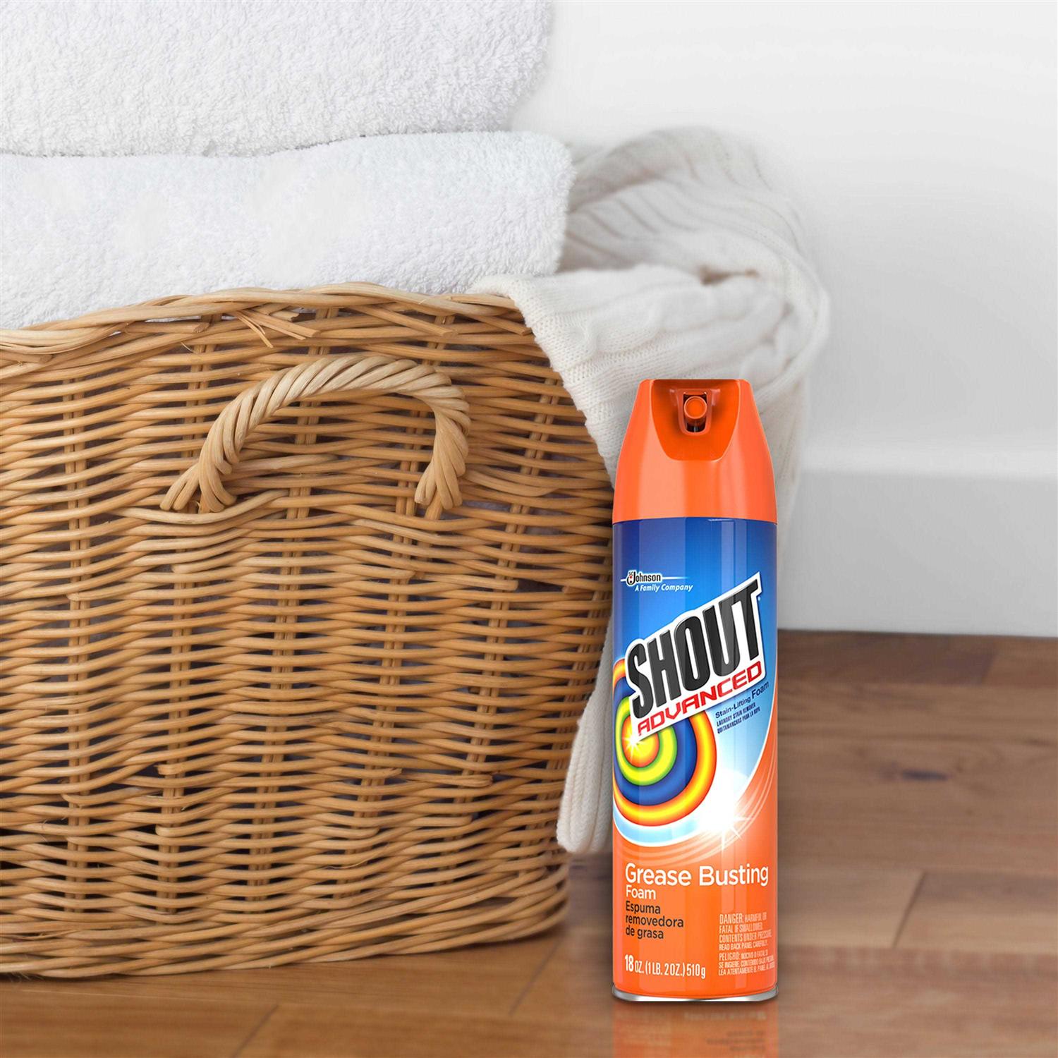 Shout Advanced Grease Busting Foam Laundry Stain Remover - Image 2