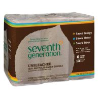 Seventh Generation Unbleached 100% Recycled Paper Towels