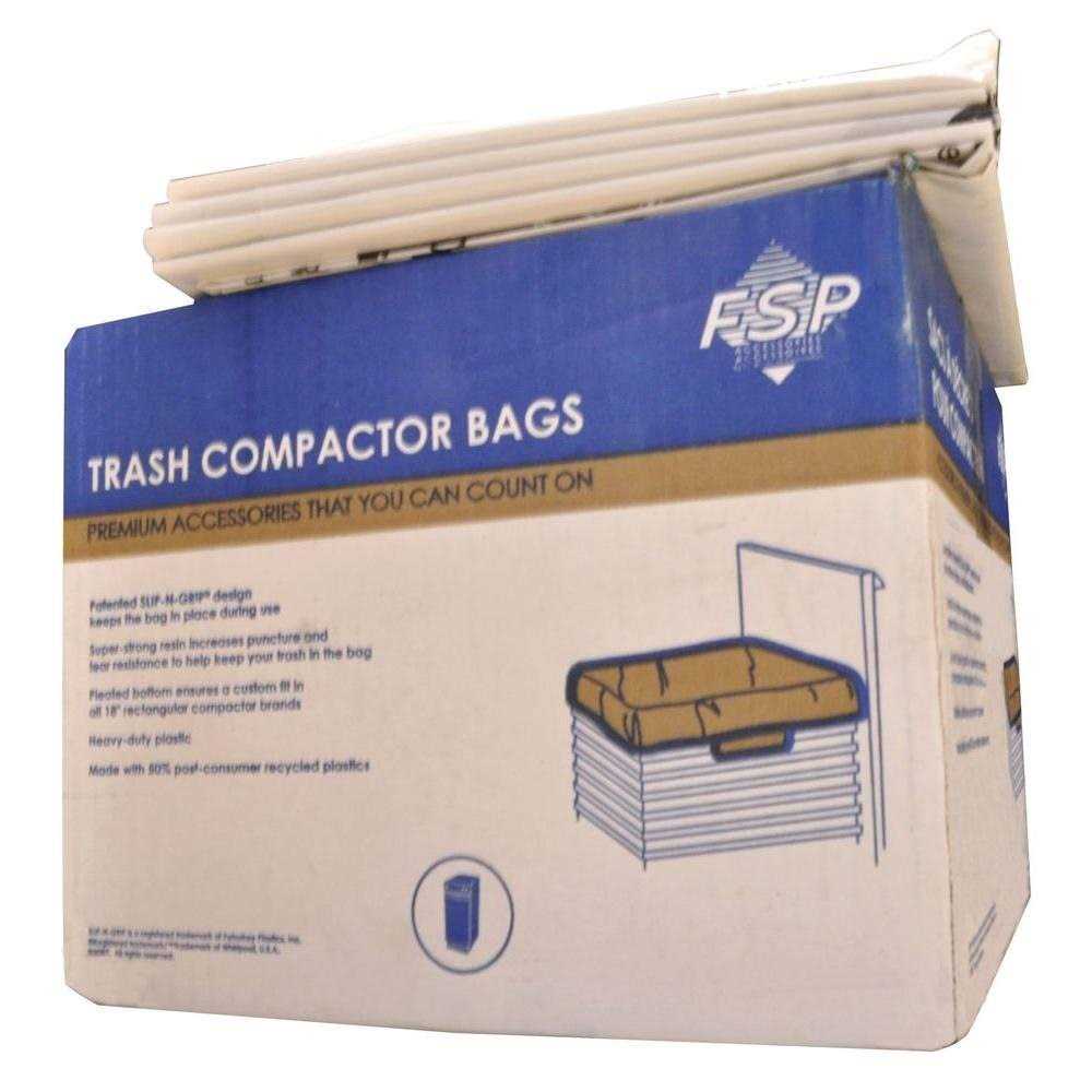 Whirlpool W10165294RB Trash Compactor Bags