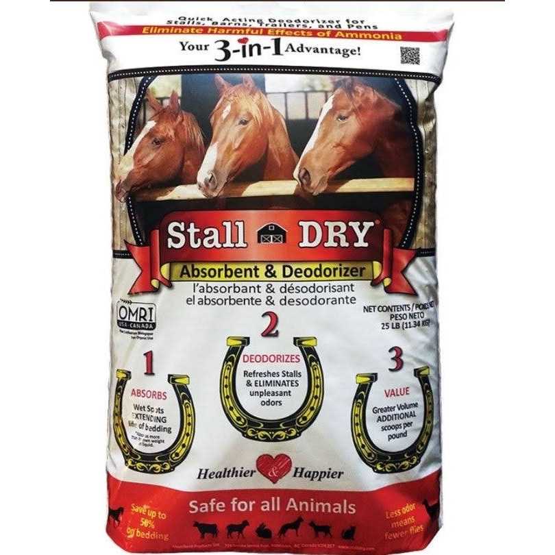 Stall Dry Barn Odor Absorbent and Deodorizer