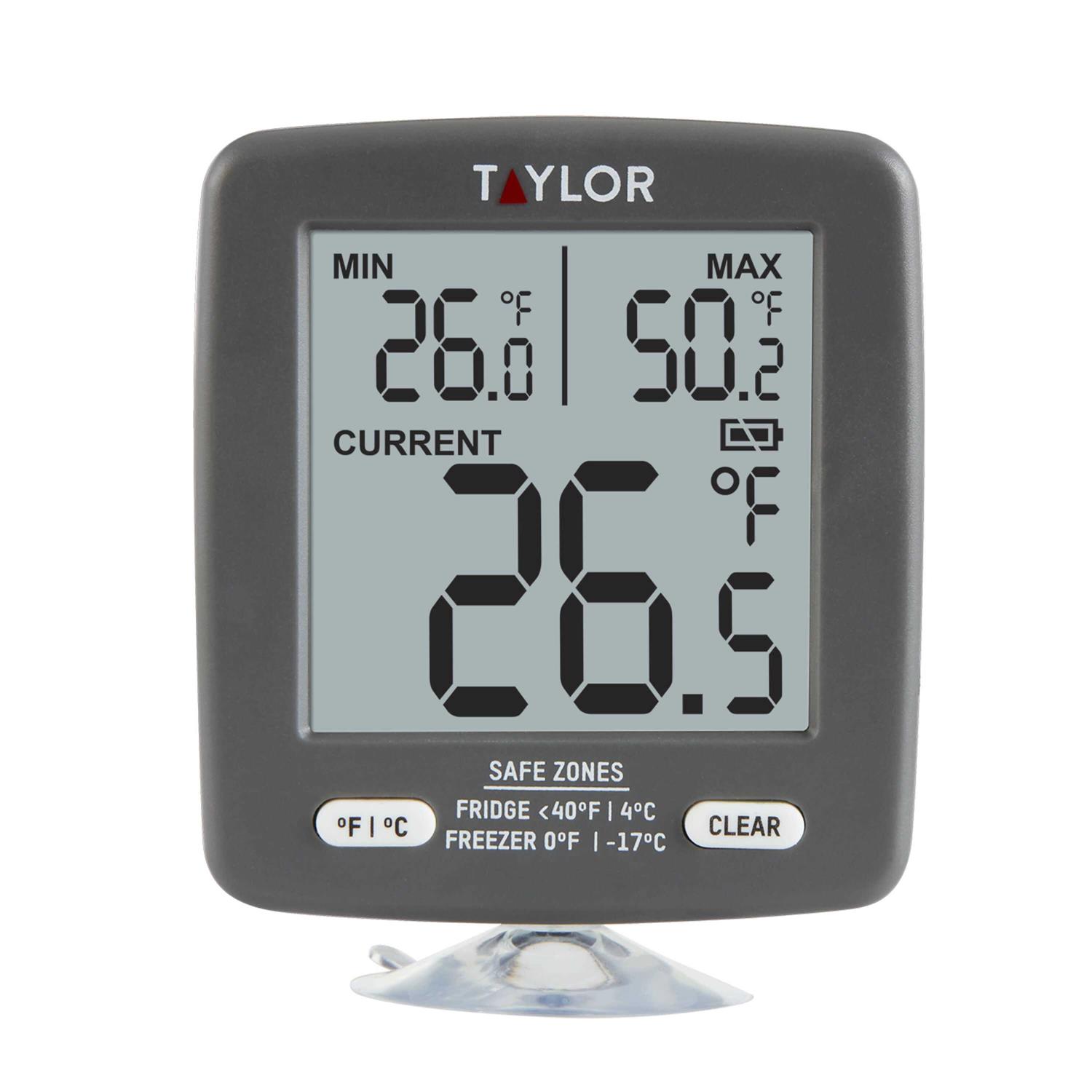 Taylor Digital Freezer & Refrigerator Thermometer