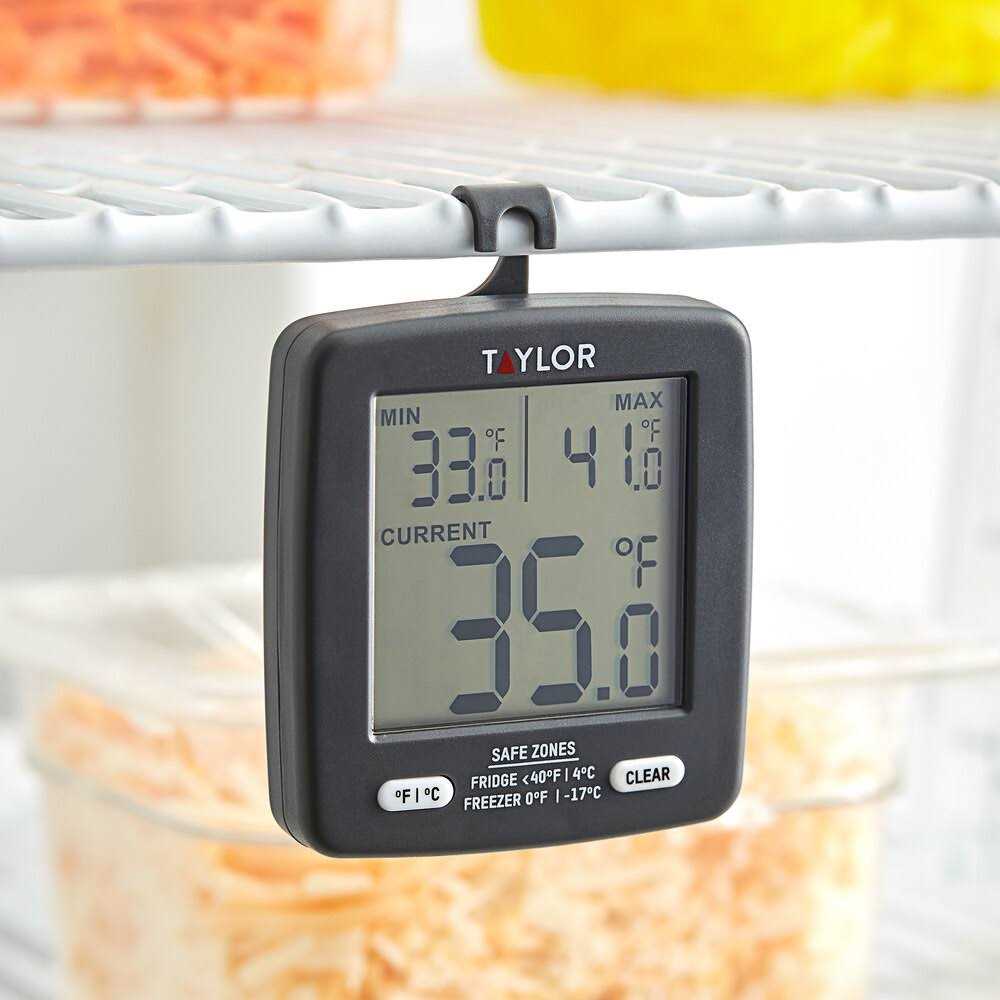 Taylor Digital Freezer & Refrigerator Thermometer - Image 2