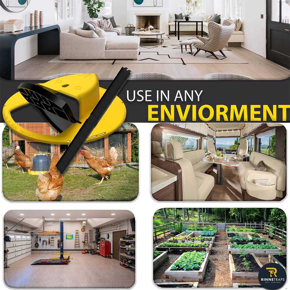 RinneTraps Flip ‘N Slide Mouse Trap 2-Pack Camping World Exclusive Made in USA - Image 4