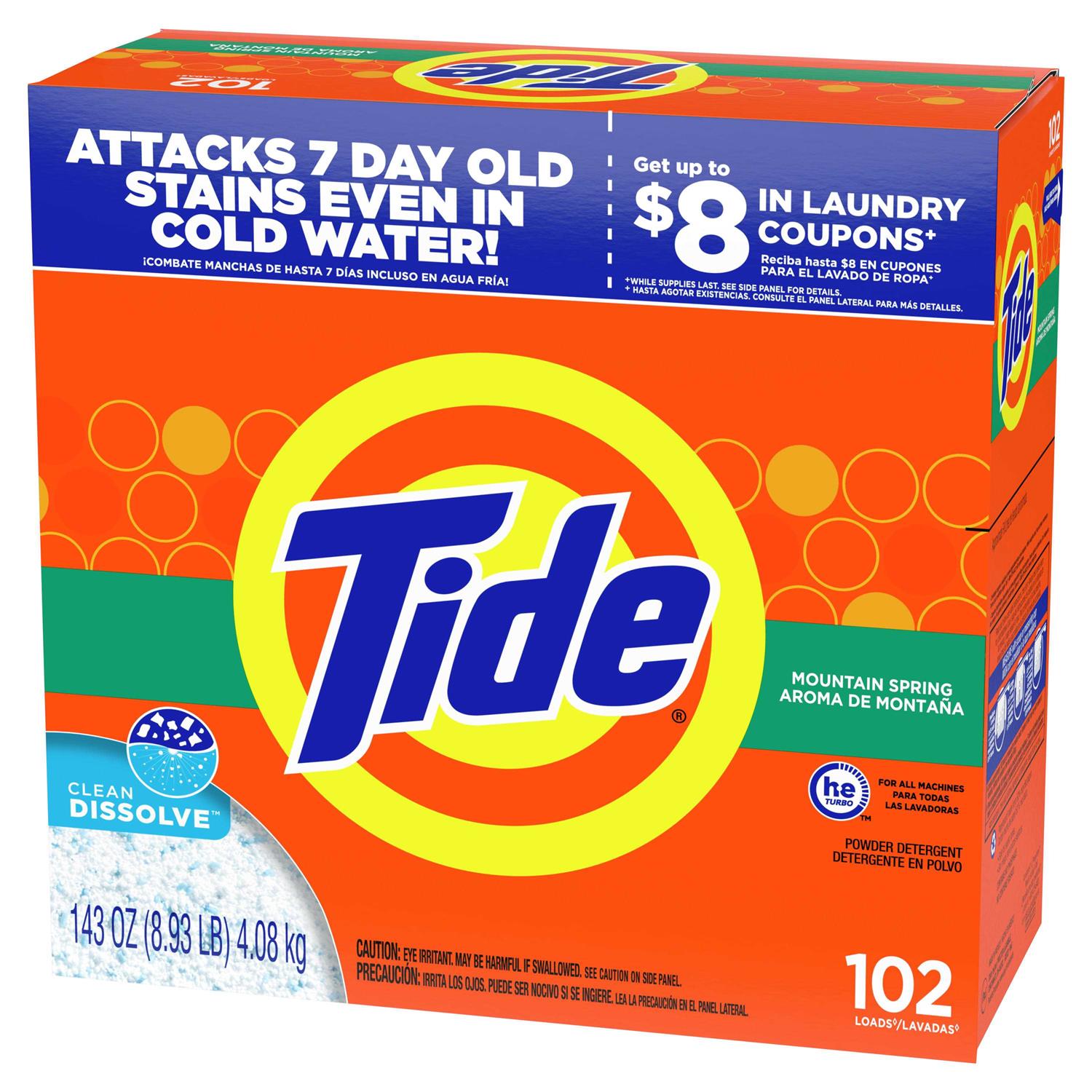 Tide Laundry Detergent Powder - Image 2