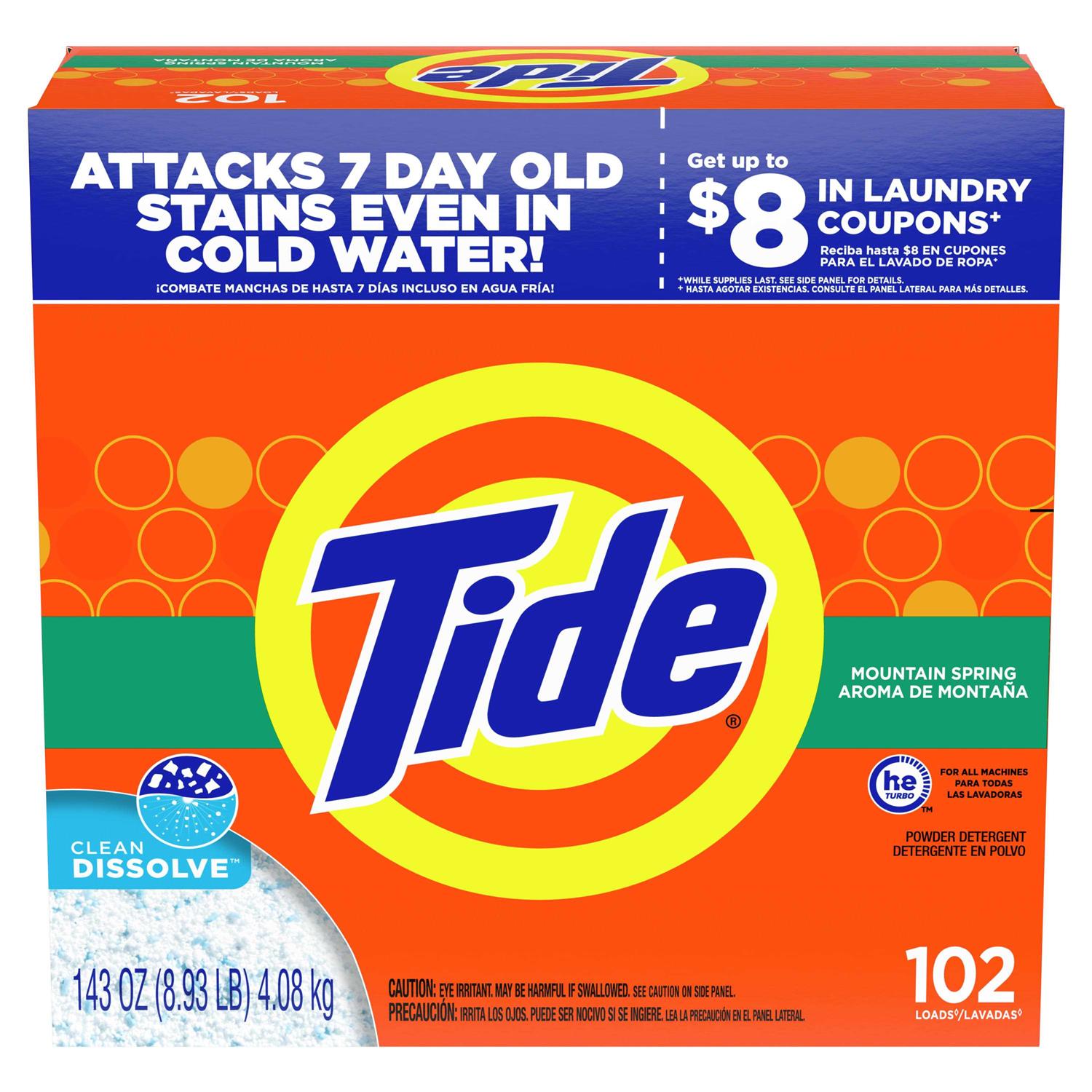 Tide Laundry Detergent Powder - Image 3