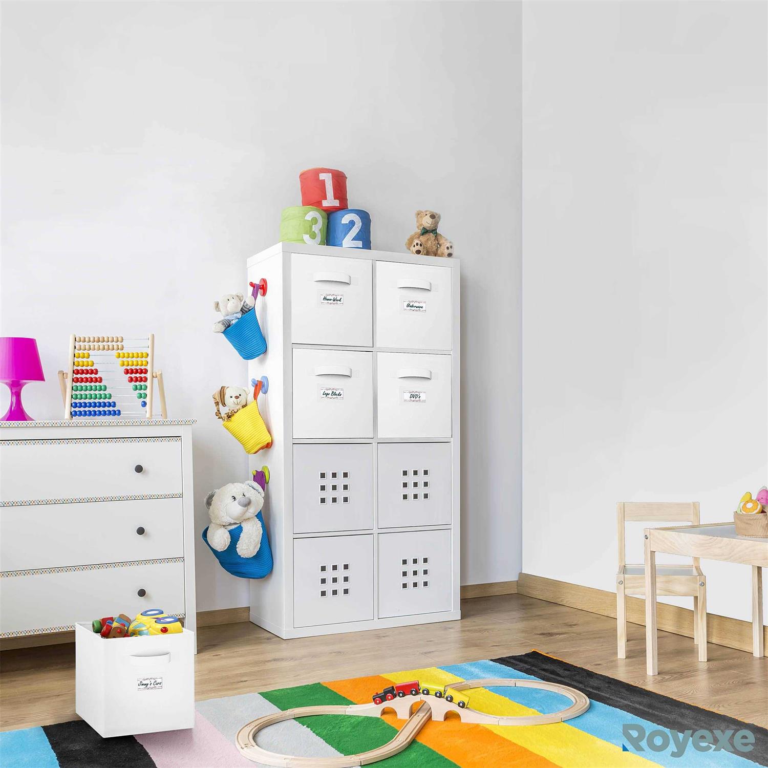 Royexe Storage Cubes 11 Inch Cube Storage Bins - Image 2