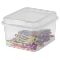 Sterilite FlipTop Storage Plastic Container