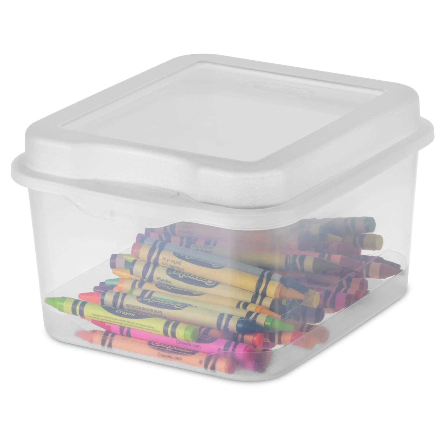 Sterilite FlipTop Storage Plastic Container