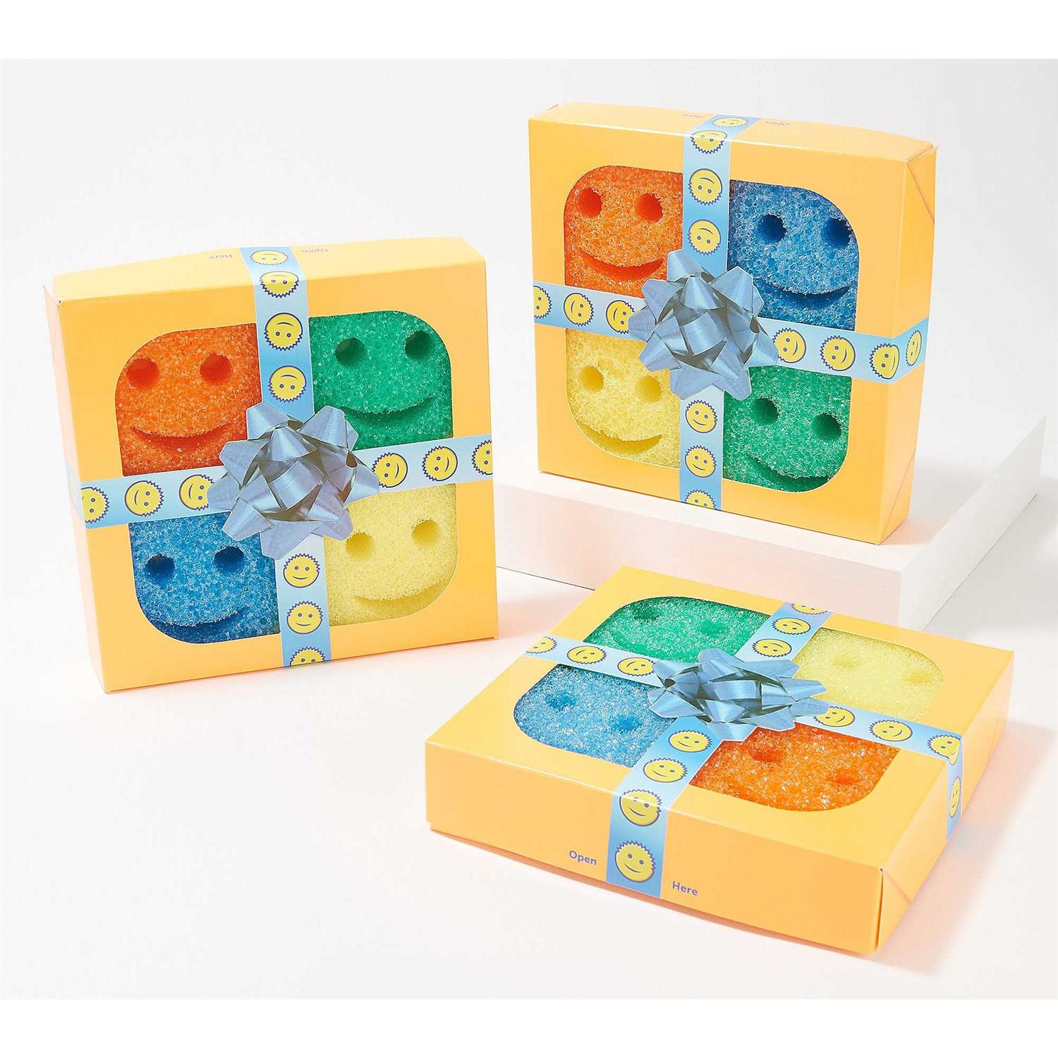 Scrub Daddy Set of Multi-Color 4pc. SpongeGift Sets