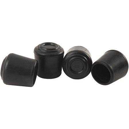 Super Sliders 1 inch Round Rubber Tip Chair Leg Caps Floor Protection Pad