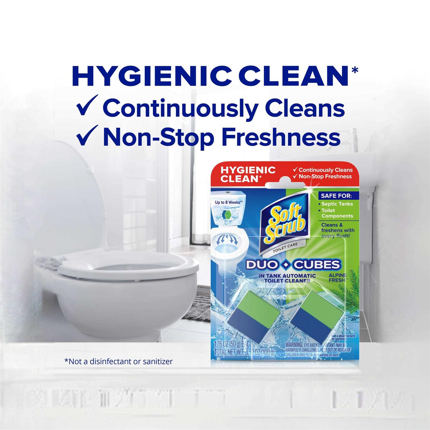 Soft Scrub Toilet Cleaner Duo Cubes - Image 3