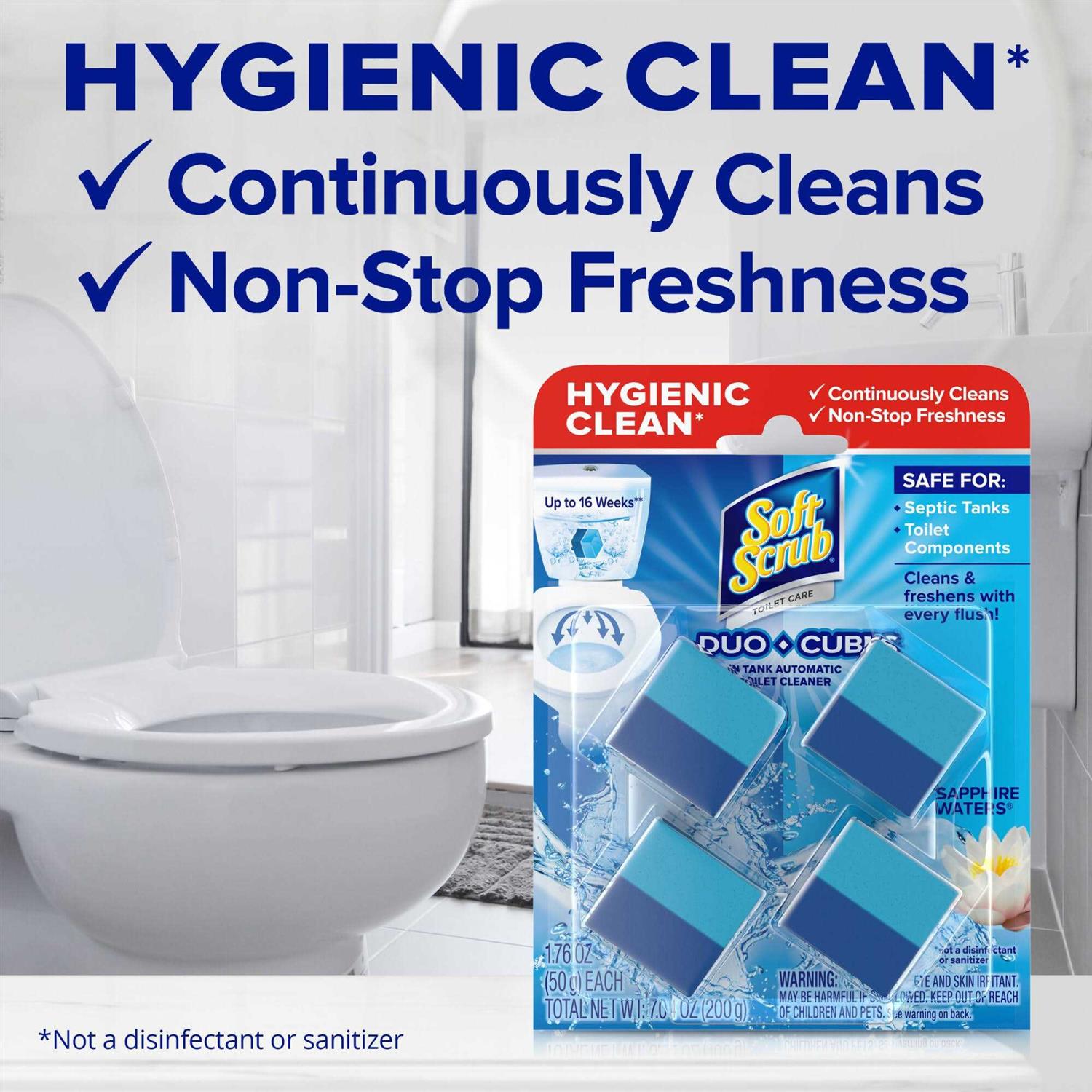 Soft Scrub Toilet Cleaner Duo Cubes - Image 3