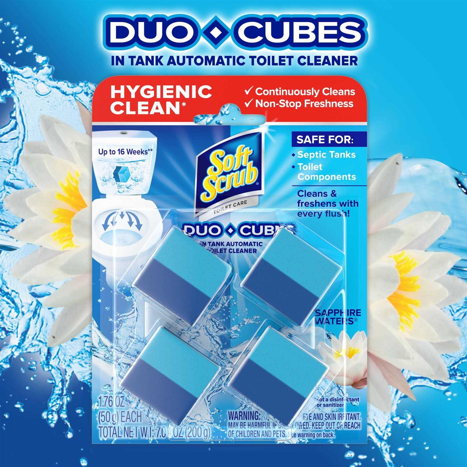 Soft Scrub Toilet Cleaner Duo Cubes - Image 5