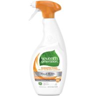 Seventh Generation Disinfecting Multi-Surface Cleaner, Lemongrass Citrus – 26 fl oz bottle