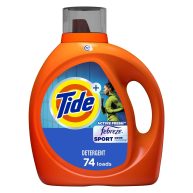 Tide Plus Febreze Liquid Laundry Detergent Sport Odor Defense
