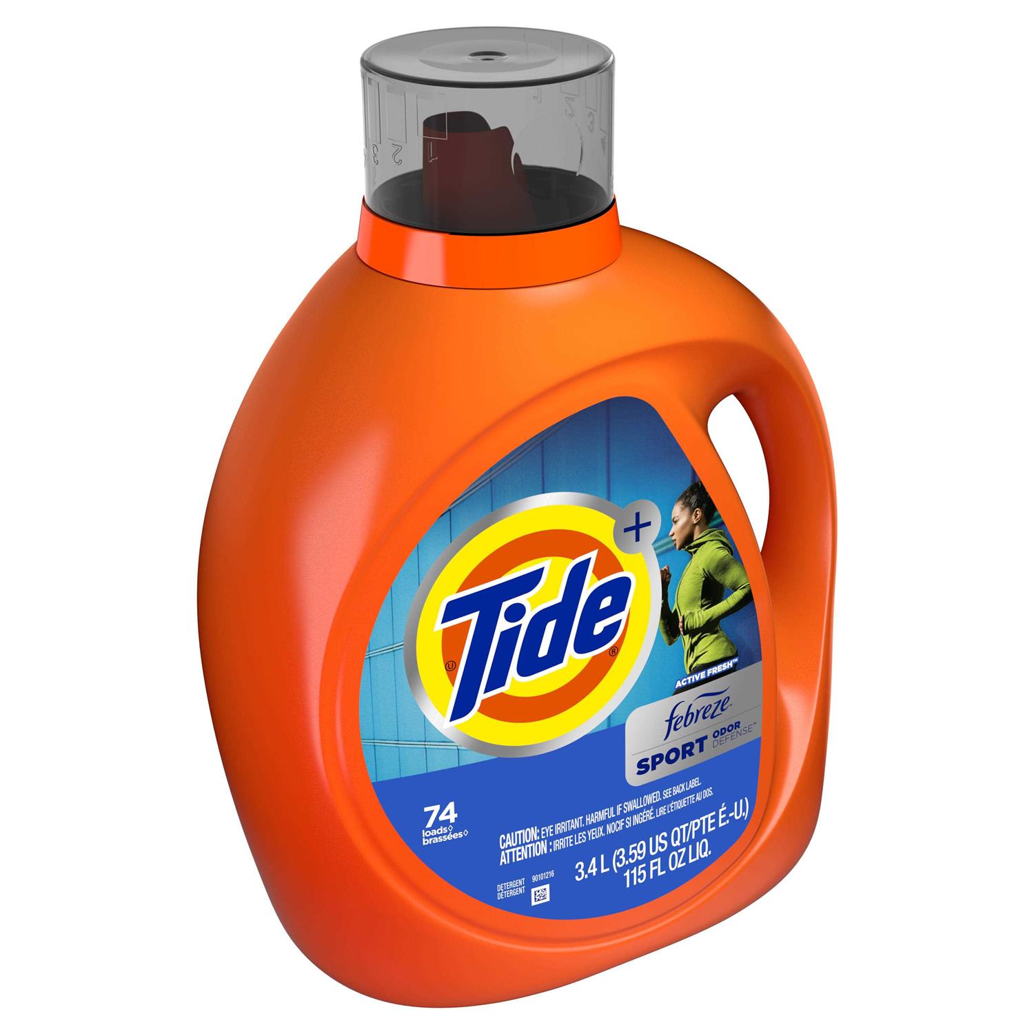 Tide Plus Febreze Liquid Laundry Detergent Sport Odor Defense - Image 5