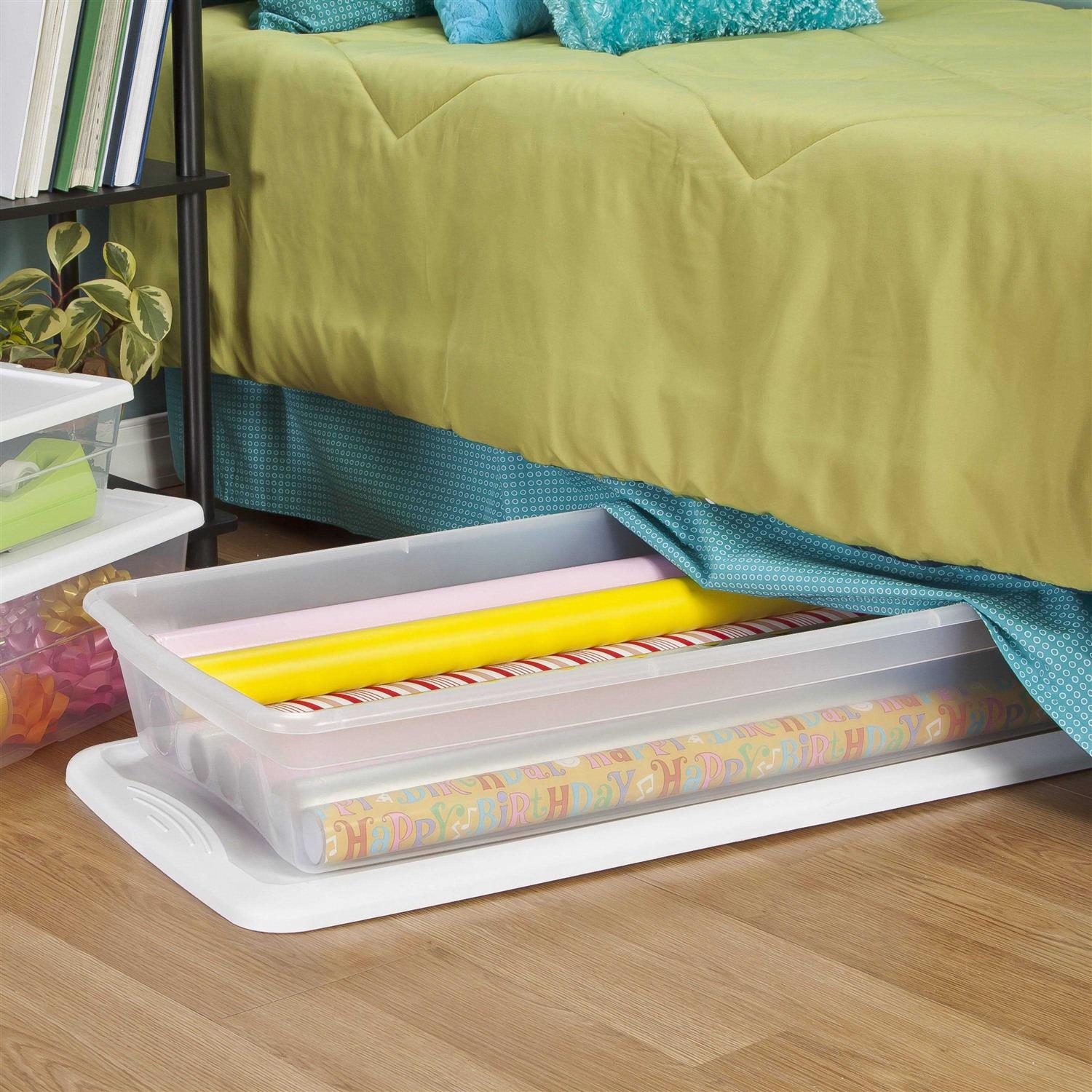 Sterilite 41 Quart Underbed Storage Box - Image 4