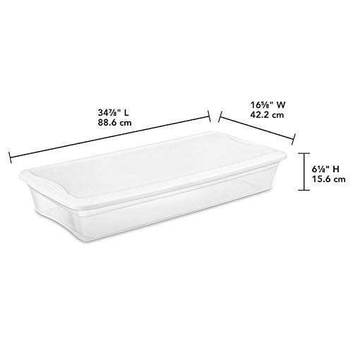 Sterilite 41 Quart Underbed Storage Box - Image 5