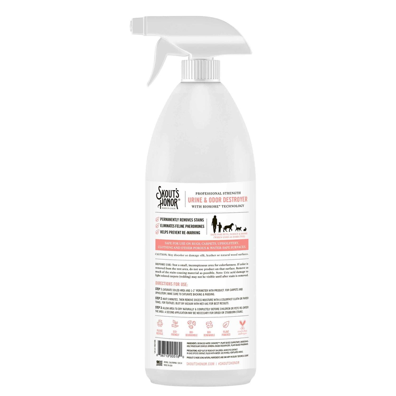 Skout’s Honor Cat Urine & Odor Destroyer - Image 2