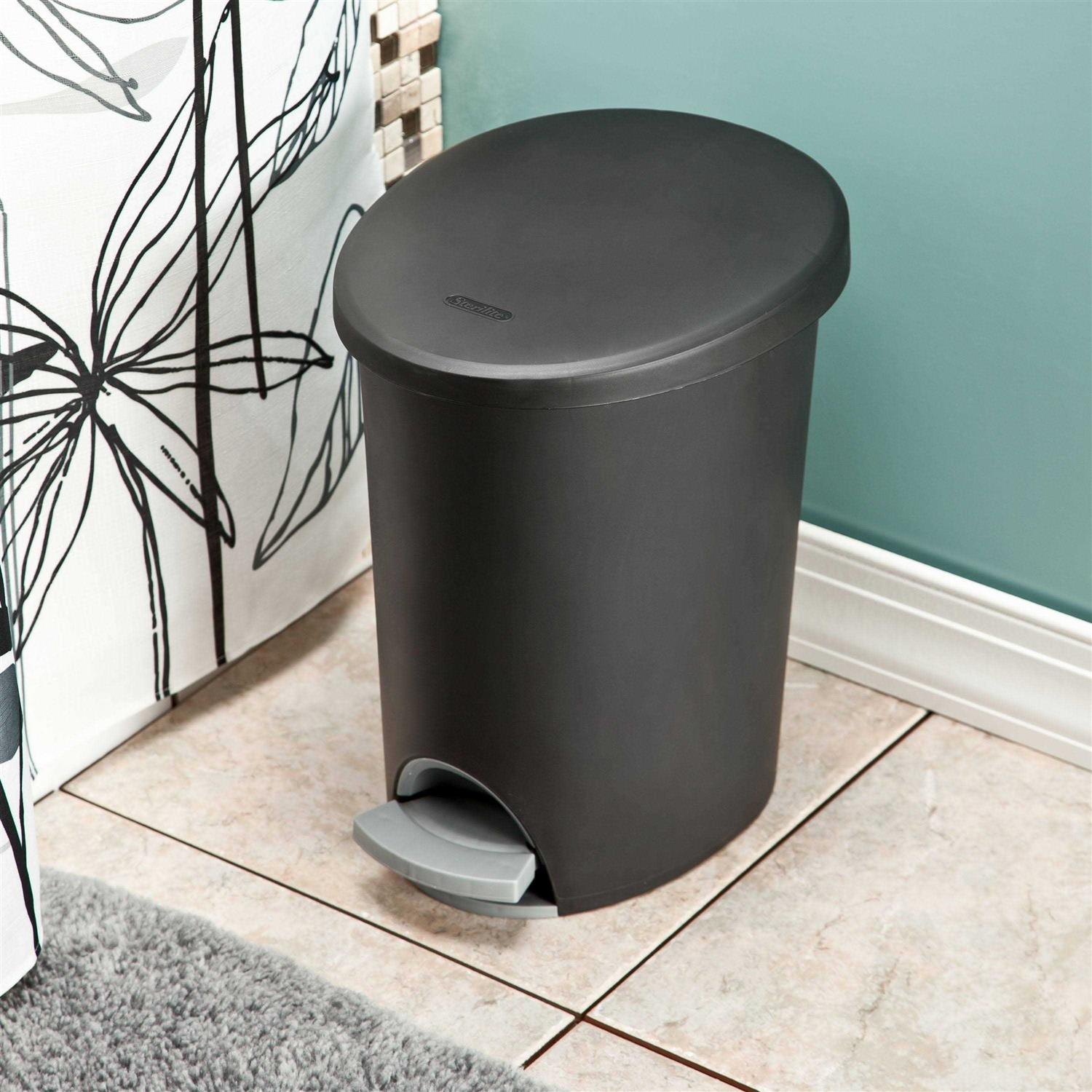 Sterilite 2.6 Ultra StepOn Wastebasket - Image 4