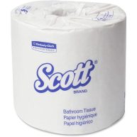 Scott 100% Recycled Fiber Bathroom Tissue