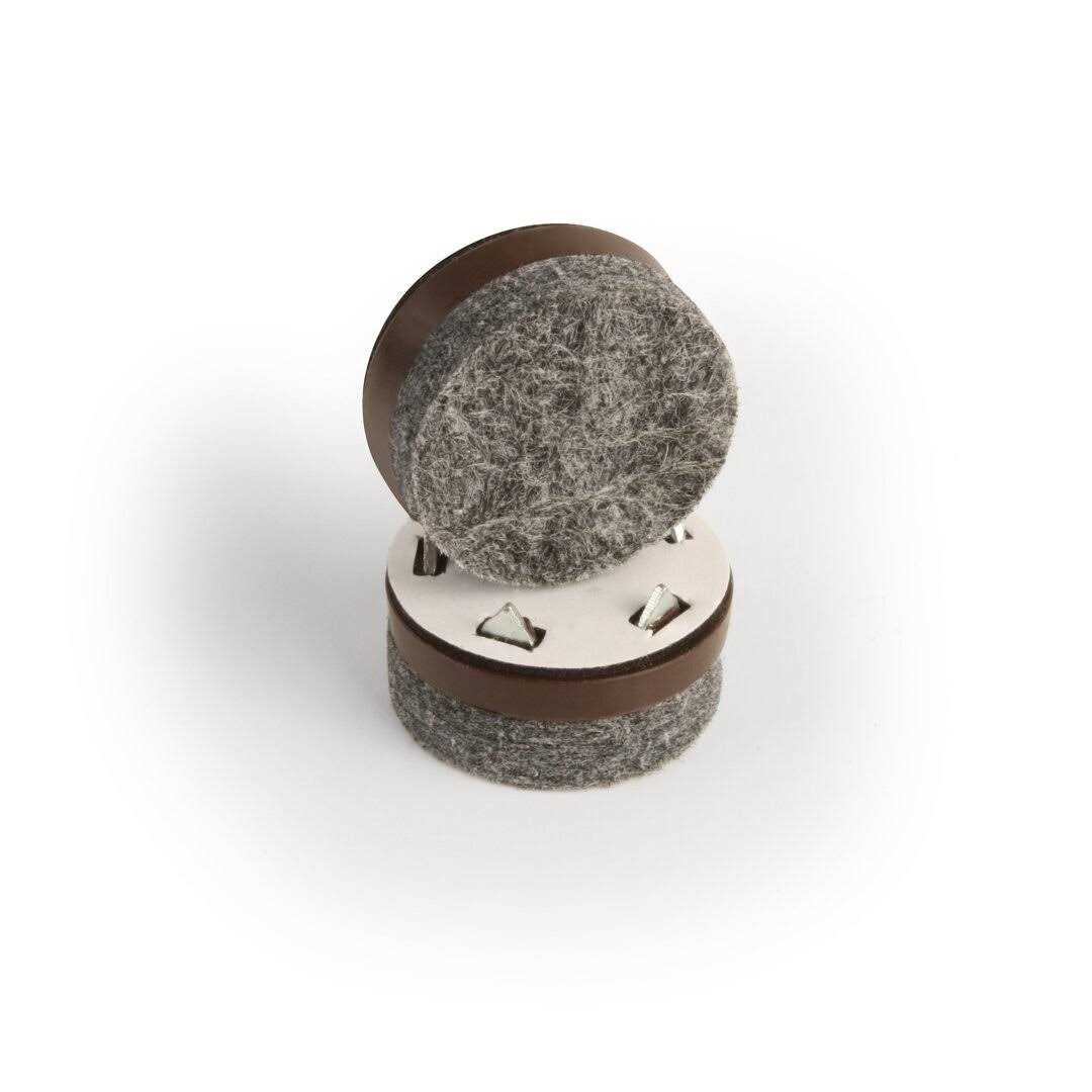 Slipstick GorillaFelt Chair Leg Floor Protectors/Felt Glides Tap-On Felt Furniture Pads Guaranteed to Stay On - Image 2