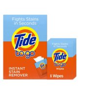 Tide To Go Instant Stain Remover Wipes