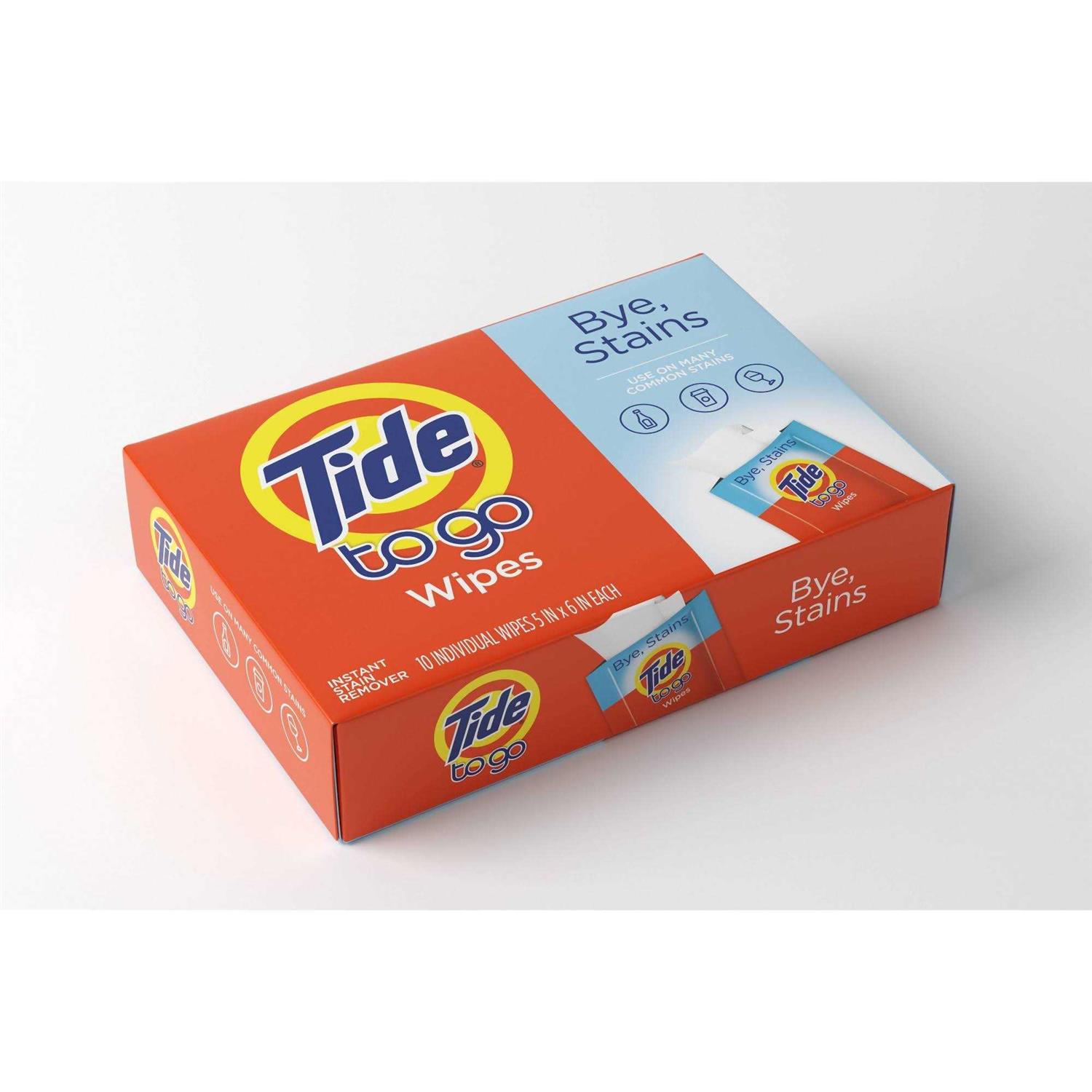 Tide To Go Instant Stain Remover Wipes - Image 3