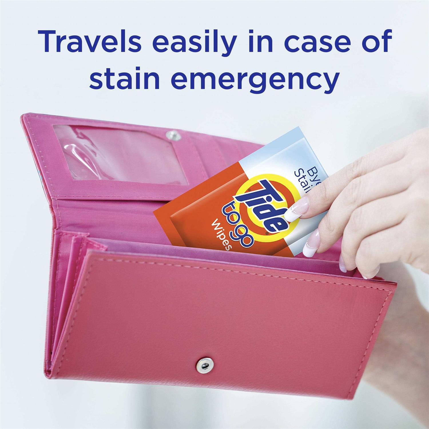 Tide To Go Instant Stain Remover Wipes - Image 4