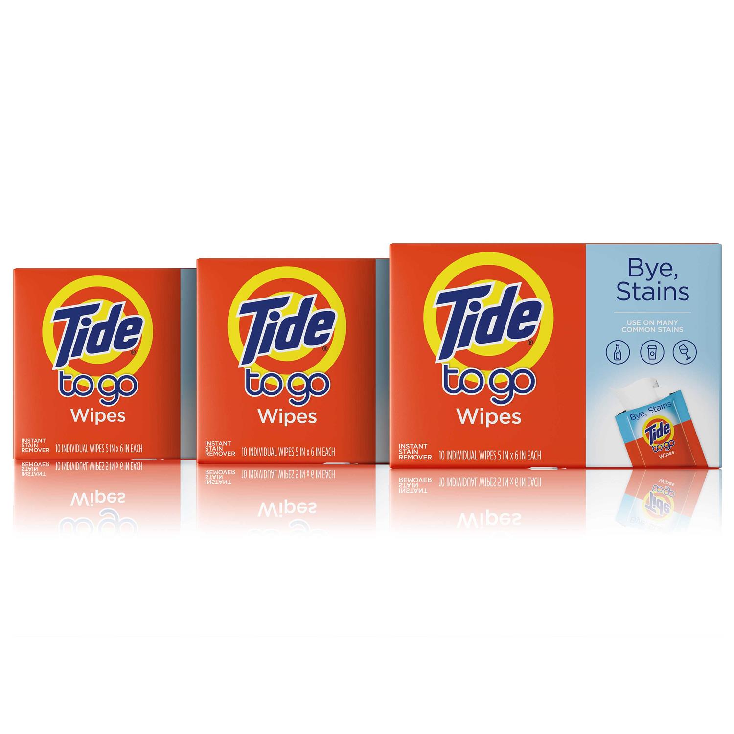 Tide To Go Instant Stain Remover Wipes