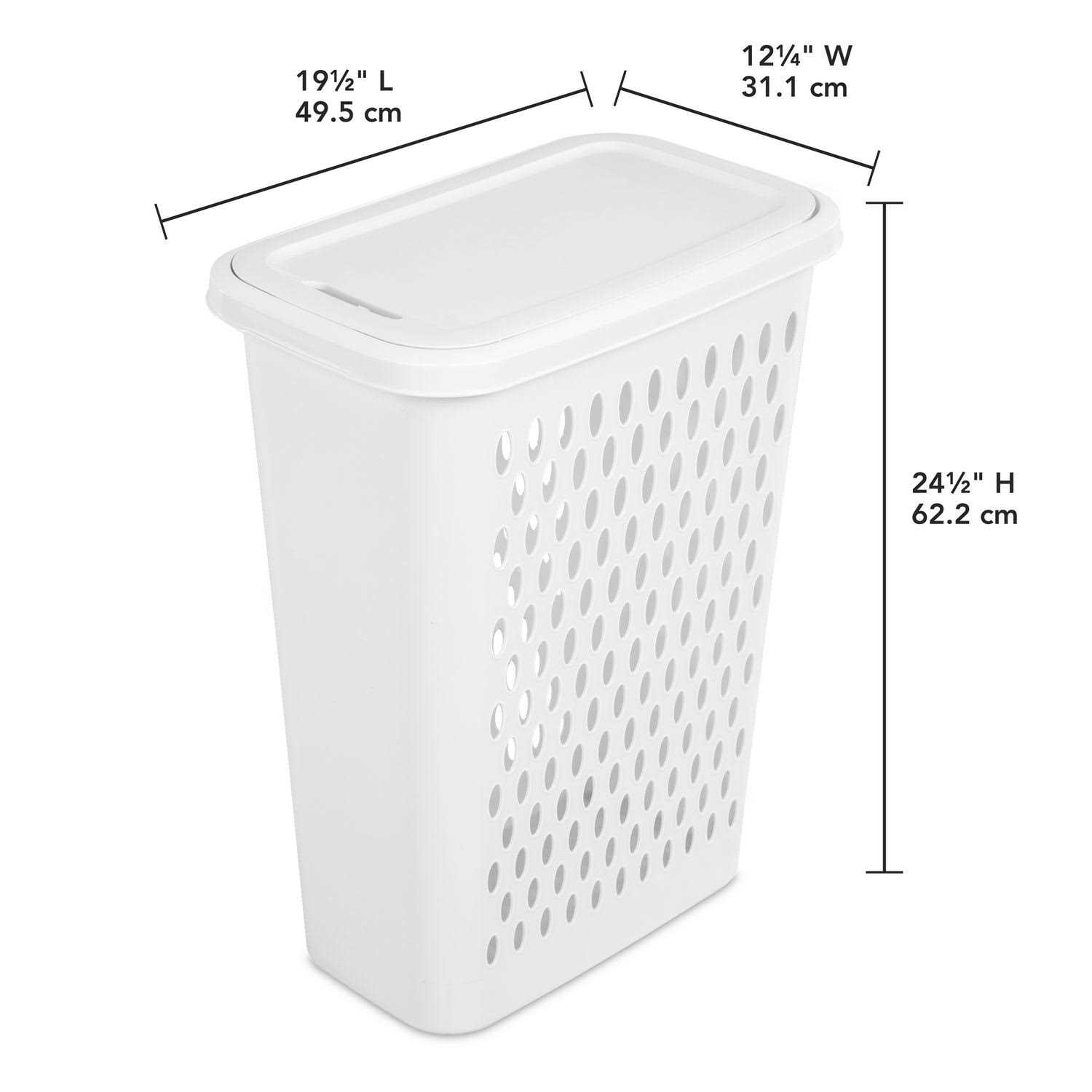 Sterilite Slim Laundry Hamper - Image 2