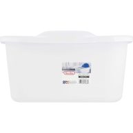 Sterilite 18 Qt Dishpan White
