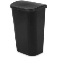 Sterilite 11.3 Gallon Lift Top Lid Wastebasket Trash Can