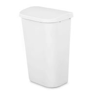 Sterilite 11.3 Gallon Lift Top Lid Wastebasket Trash Can
