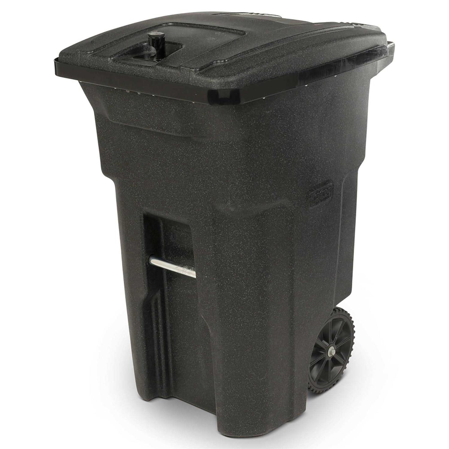 Toter Black Bear-Tight Wheeled Trash Can