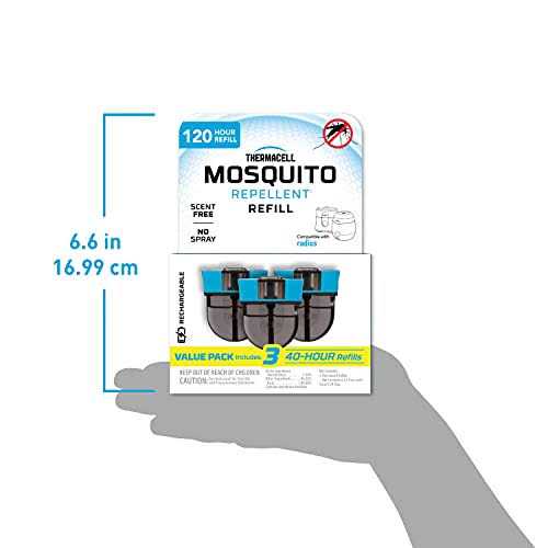Thermacell Rechargeable Mosquito Repeller Refills Advanced Repellent Formula Provides 20′ Protection Zone - Image 2
