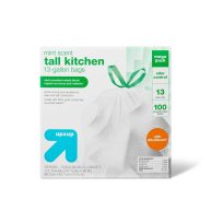 up & up Flexguard Tall Kitchen Drawstring Trash Bags