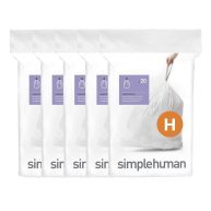 simplehuman Code Custom Fit Drawstring Trash Bags
